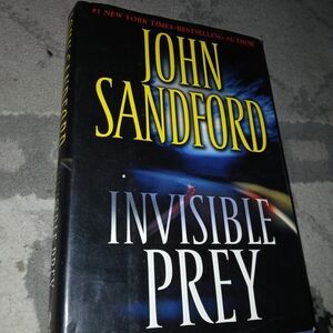 John Sandford Invisible Prey Hardcover Book Like New - BUY 1 ITEM CHOOSE 1 FREE